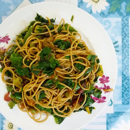 Swiss Chard Pasta