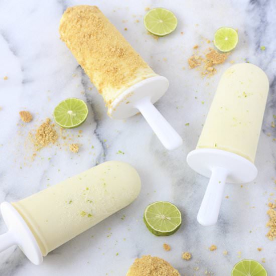 Key Lime Pie Popsicles