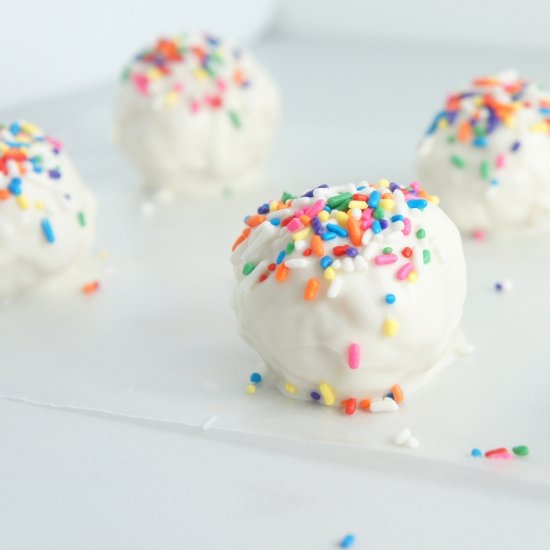 Funfetti Crispy Treat Bites