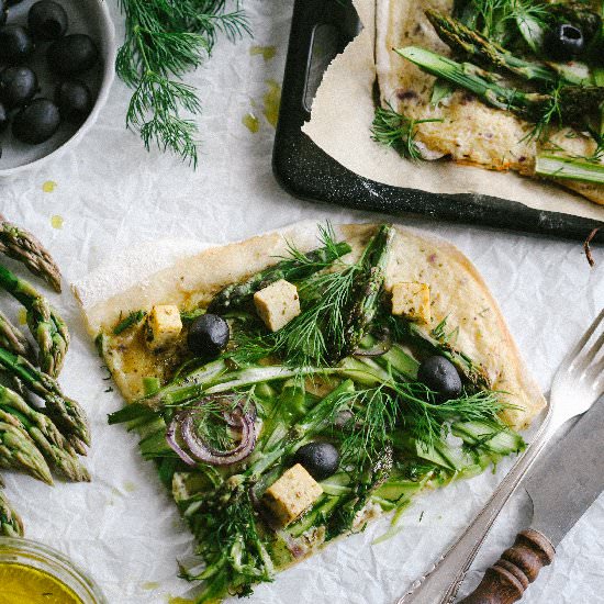 Asparagus-Dill-Pizza