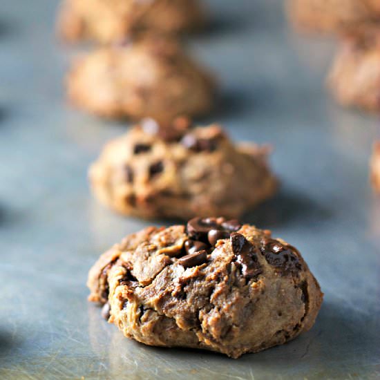 Chickpea Chocolate Chip Cookies