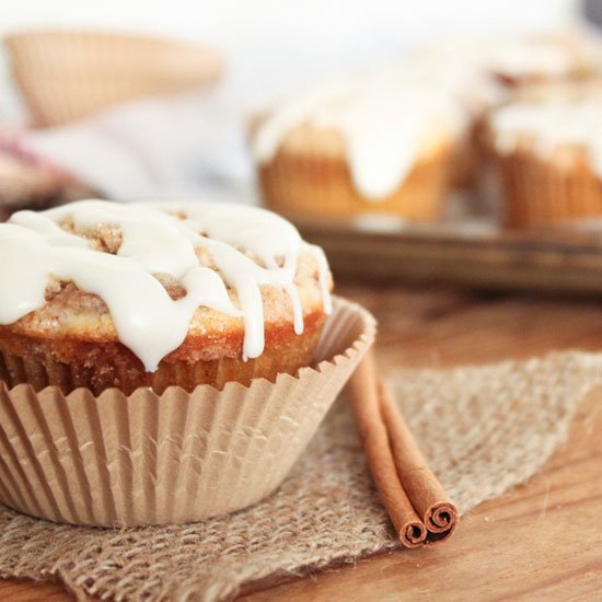 Cinnamon Roll Cupcakes