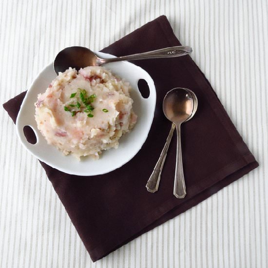 Rustic Radish Mashed Potatoes