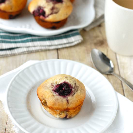 Cherry Banana Muffins