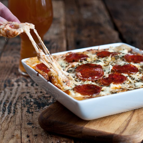 Beer Cheese Pizza Dip