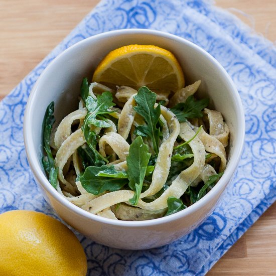 Lemon-Arugula Pasta