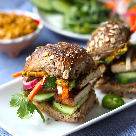 Lemongrass Tofu Banh Mi