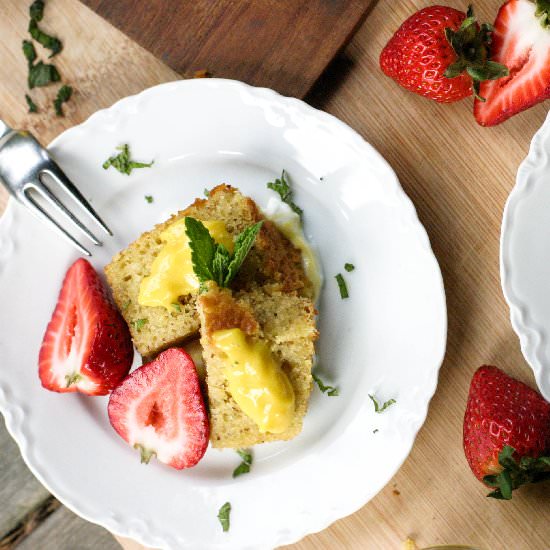 GF Lemon + Olive Oil Cake