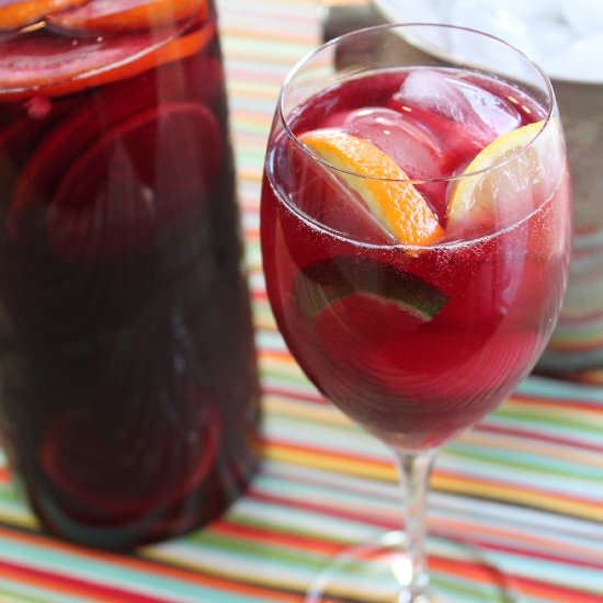 Perfect summertime sangria