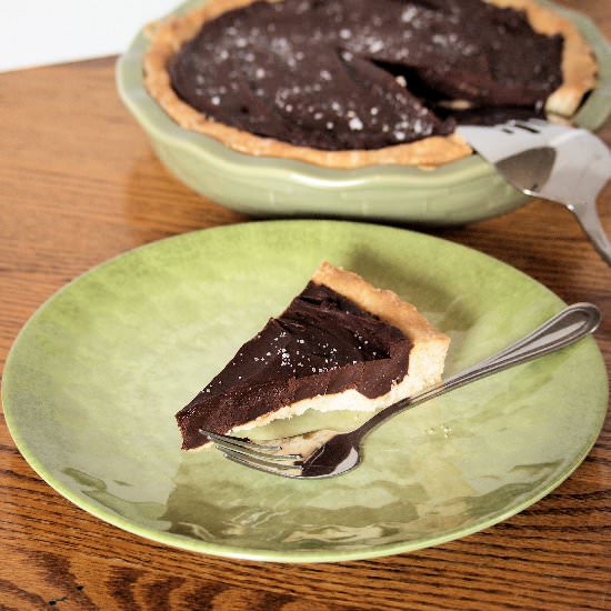 Salted Chocolate Tart