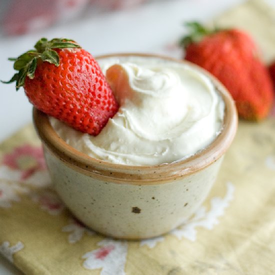 Homemade Mascarpone