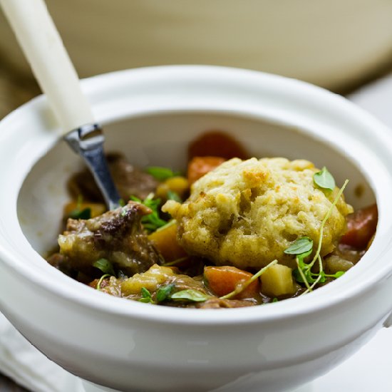 Beef Stew & Dumplings