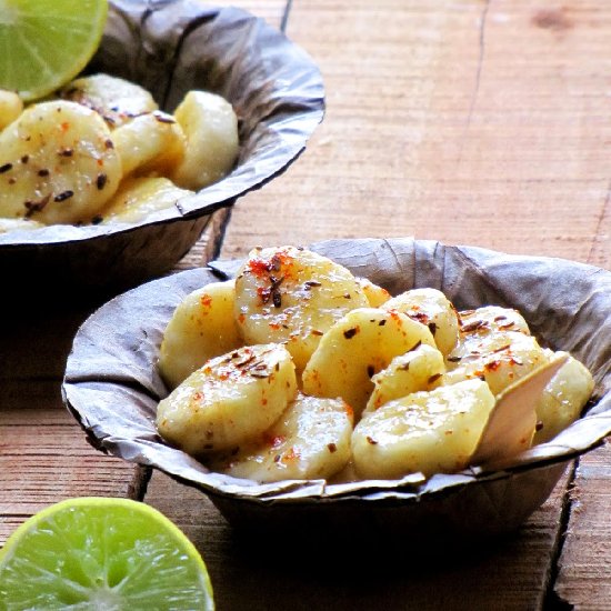 Banana chaat