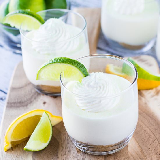 Lime Cheesecake Parfaits