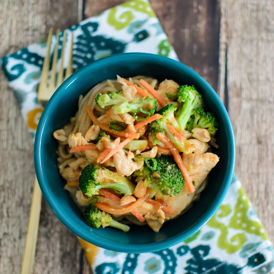 Thai Peanut Chicken Stir-Fry