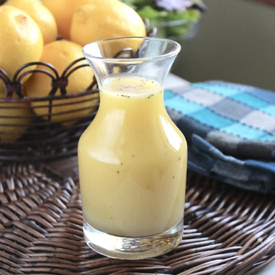 Easy One-Jar Lemon Salad Dressing