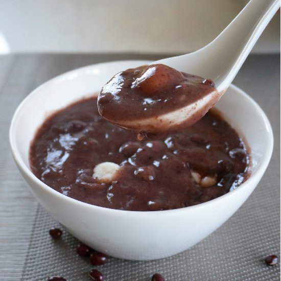 Sweet Red Bean Soup [Dan Pat Jook]