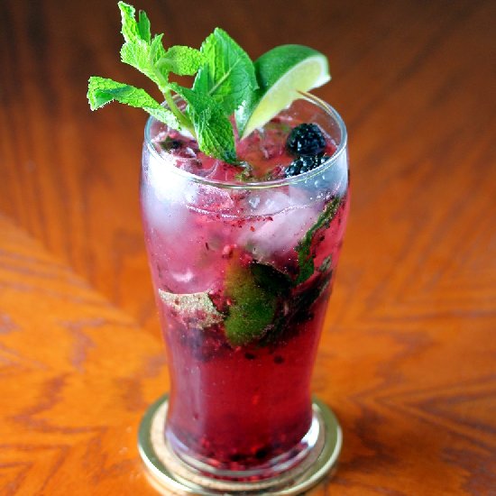 Blackberry Mint Sparkler