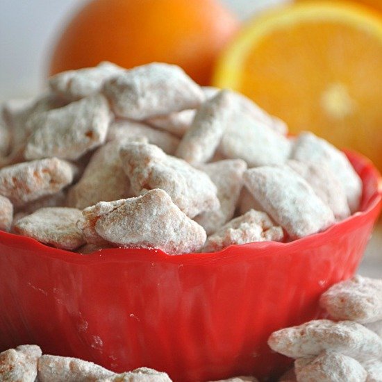 Orange Creamsicle Muddy Buddies