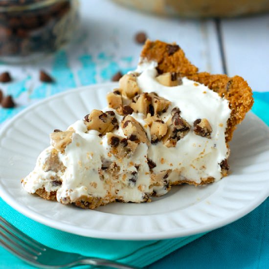 Cookie Dough Ice Cream Pie