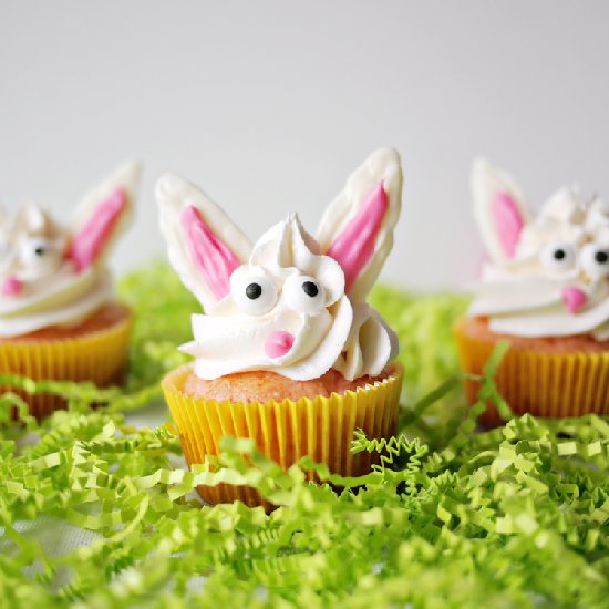 DIY Bunny Cupcakes