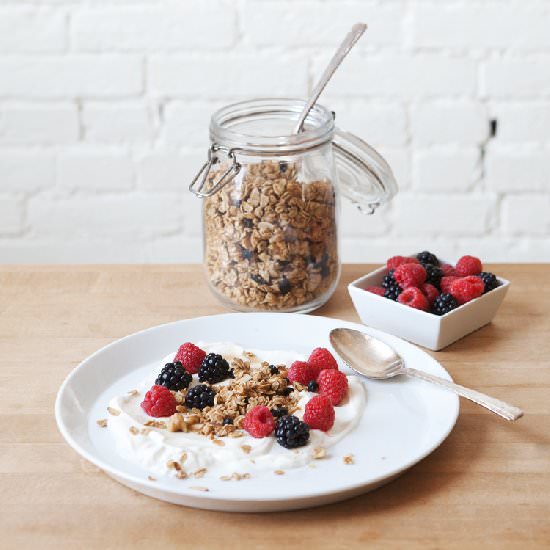 Blueberry Walnut Granola