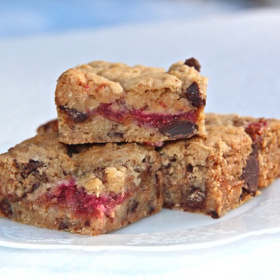 Dulce de Leche Raspberry Bars