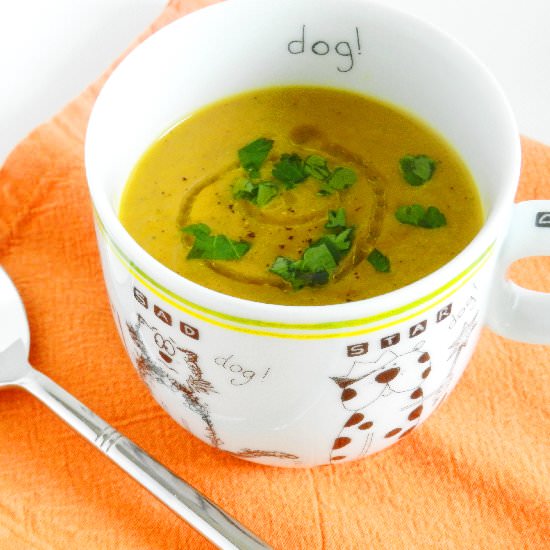 Roasted Carrot and Parsnip Soup