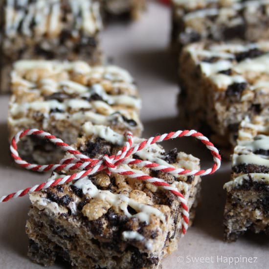 Oreo Rice Krispie Treats