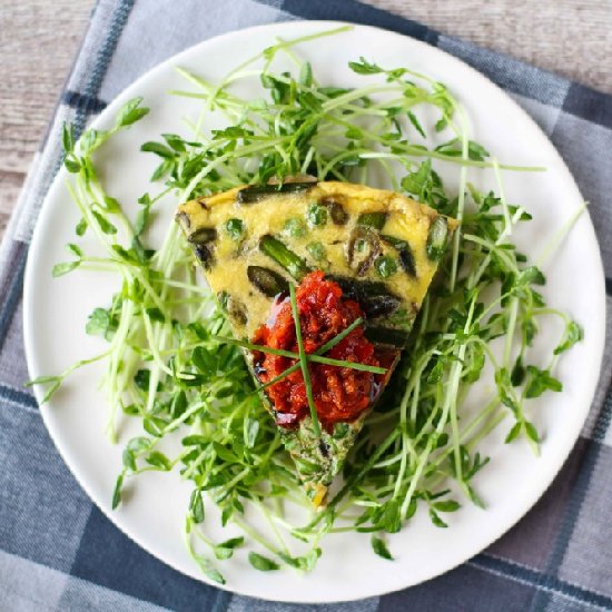 Spring Vegetable Frittata