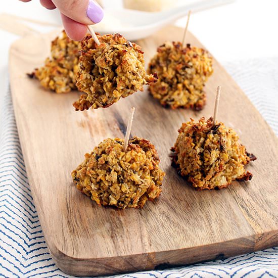 Plantain Rice Balls