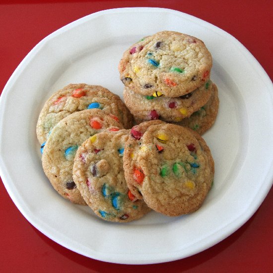 Mini “M&M” Cookies