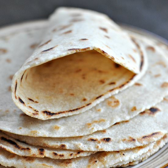 Grain-Free & Vegan Soft Tortillas