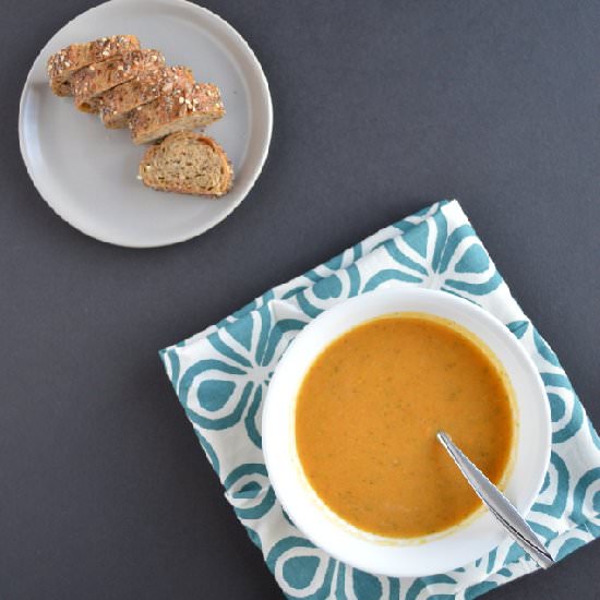 Carrot Sweet Potato Immunity Soup