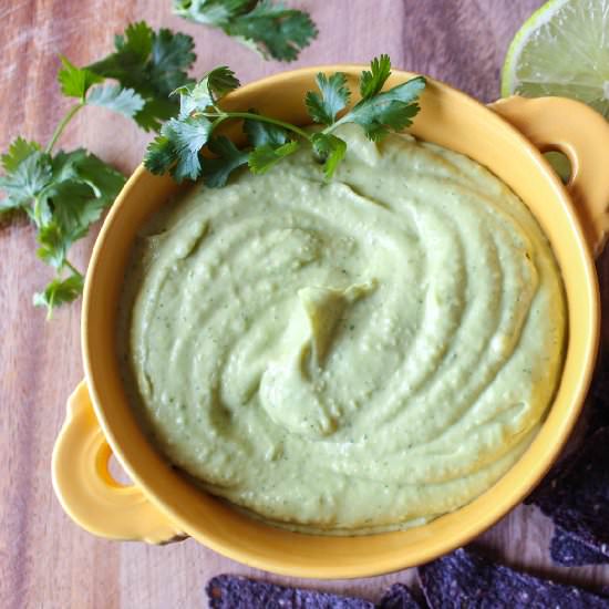 White Bean Avocado Hummus