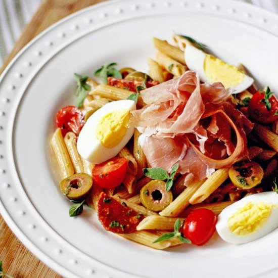 Spanish Charcuterie Pasta Salad