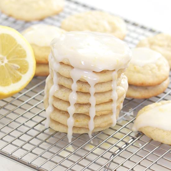 Glazed Lemon Cookies