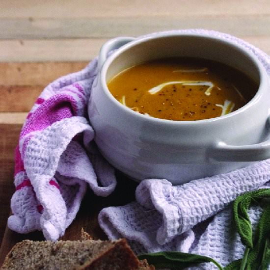 Squash, Stilton & Sage Soup