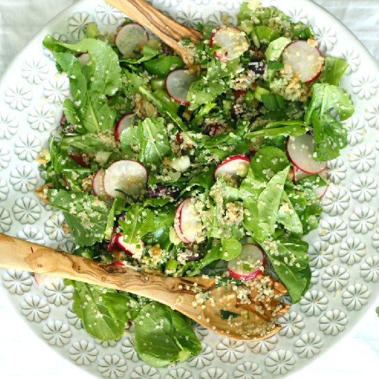 Arugula and Quinoa Spring Salad