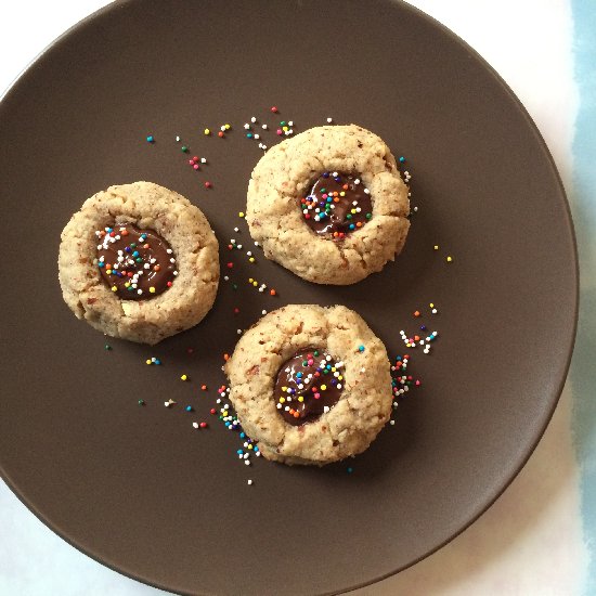 Passover Thumbprint Cookies