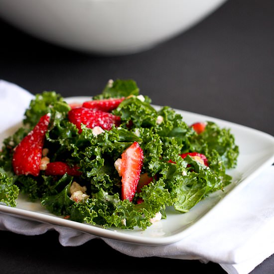 Strawberry & Kale Salad