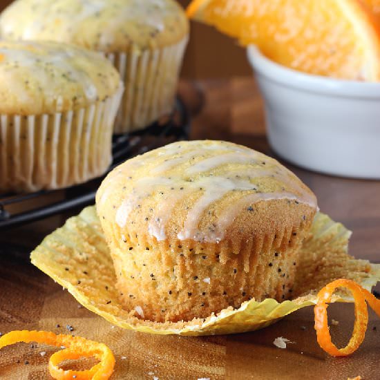 Orange Poppy Seed Muffins