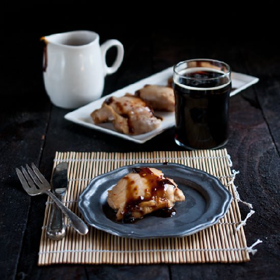 Orange Chili Porter Glazed Skillet