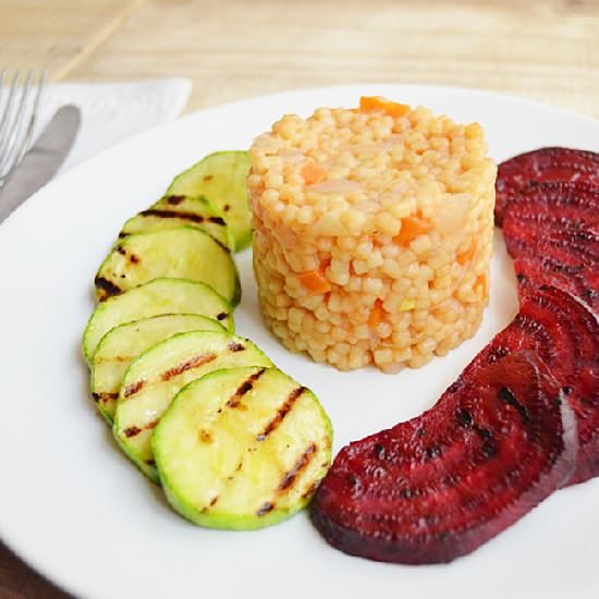 Couscous with Grilled Veggies