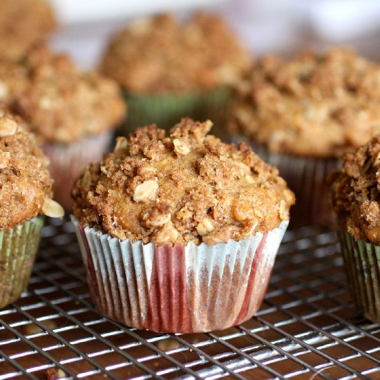 Apple and Walnut Muffins