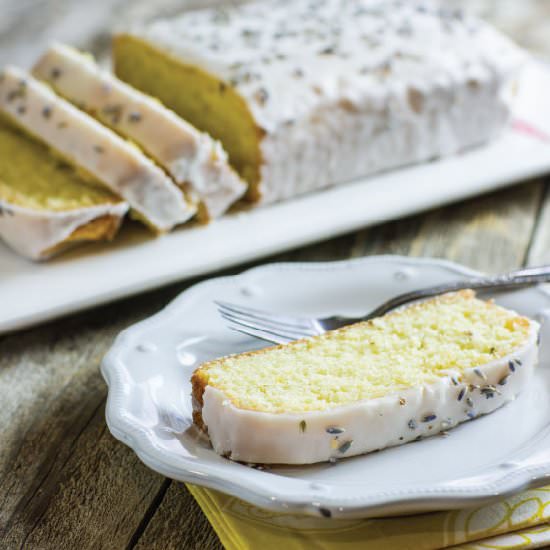 Lemon Lavender Pound Cake