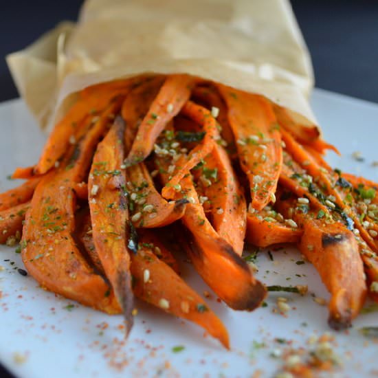 Japanese-Spiced Sweet Potato Fries