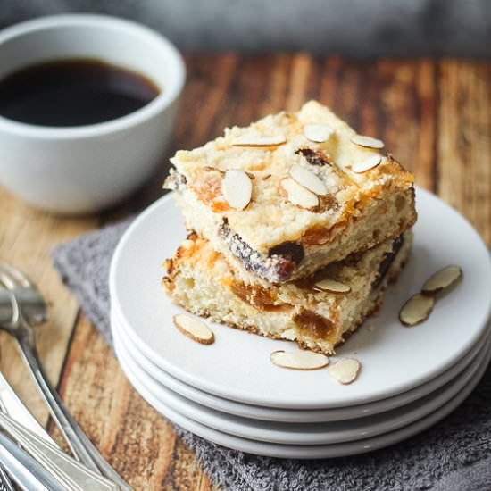 Apricot & Date Coffee Cake