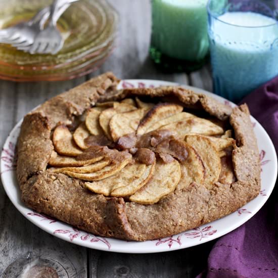 Apple Almond Galette