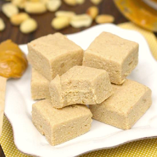 Skinny Peanut Butter Fudge